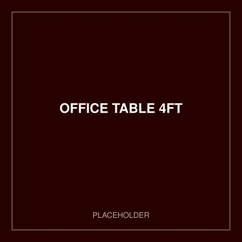 Office Table 4ft with Drawers